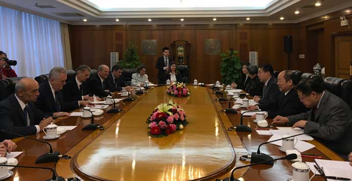 Council President Nikolić meets Vice-Chairman of China’s National Development and Reform Commission