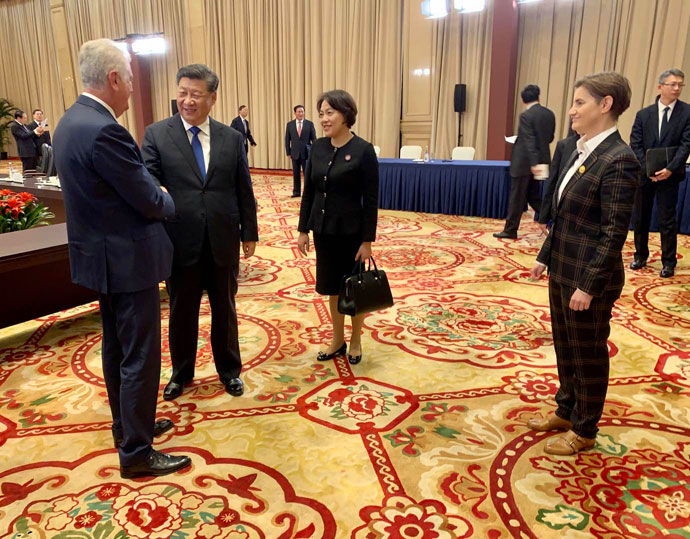  Council President Nikolić talks to President of PR China Xi Jinping 