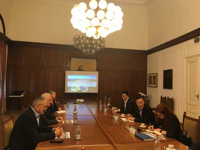 Council President Nikolić meets General Manager of Serbia Zijin Mining   